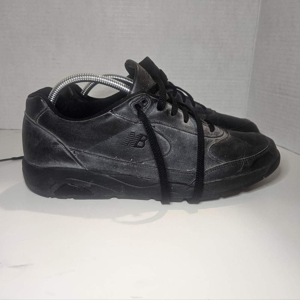Mens New Balance 800 Black Leather Athletic Sneakers MK800BK Size 11B - Picture 6 of 10
